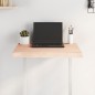 vidaXL Tablero de mesa madera maciza borde natural 60x50x(2-4) cm vidaXL Tablero de mesa madera maciza borde natural 60x50x(2-4) cm