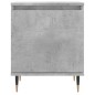 vidaXL Mesitas de noche 2 uds madera gris hormigón 40x30x50 cm vidaXL Mesitas de noche 2 uds madera gris hormigón 40x30x50 cm