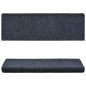 vidaXL Alfombrilla de escaleras 5 uds punzonada antracita 65x21x4 cm vidaXL Alfombrilla de escaleras 5 uds punzonada antracita 65x21x4 cm