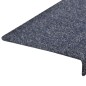 vidaXL Alfombrilla de escaleras 5 uds punzonada antracita 65x21x4 cm vidaXL Alfombrilla de escaleras 5 uds punzonada antracita 65x21x4 cm