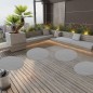 vidaXL Césped artificial con tacos redondo Ø90 cm gris vidaXL Césped artificial con tacos redondo Ø90 cm gris