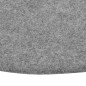 vidaXL Césped artificial con tacos redondo Ø90 cm gris vidaXL Césped artificial con tacos redondo Ø90 cm gris