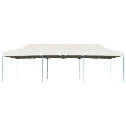 vidaXL Carpa para fiestas pop-up plegable crema 3x9 m