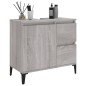 vidaXL Armario de baño madera contrachapada gris Sonoma 65x33x60 cm vidaXL Armario de baño madera contrachapada gris Sonoma 65x33x60 cm