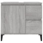 vidaXL Armario de baño madera contrachapada gris Sonoma 65x33x60 cm vidaXL Armario de baño madera contrachapada gris Sonoma 65x33x60 cm