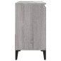 vidaXL Armario de baño madera contrachapada gris Sonoma 65x33x60 cm vidaXL Armario de baño madera contrachapada gris Sonoma 65x33x60 cm