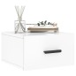 vidaXL Mesitas de noche de pared 2 uds blanco brillo 35x35x20 cm vidaXL Mesitas de noche de pared 2 uds blanco brillo 35x35x20 cm
