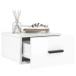 vidaXL Mesitas de noche de pared 2 uds blanco brillo 35x35x20 cm vidaXL Mesitas de noche de pared 2 uds blanco brillo 35x35x20 cm