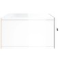 vidaXL Mesitas de noche de pared 2 uds blanco brillo 35x35x20 cm vidaXL Mesitas de noche de pared 2 uds blanco brillo 35x35x20 cm