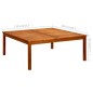vidaXL Mesa de centro de jardín madera maciza de acacia 110x110x45 cm vidaXL Mesa de centro de jardín madera maciza de acacia 110x110x45 cm
