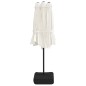 vidaXL Sombrilla doble blanco arena 449x245 cm vidaXL Sombrilla doble blanco arena 449x245 cm