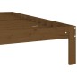 vidaXL Estructura de cama madera maciza pino marrón miel 160x200 cm vidaXL Estructura de cama madera maciza pino marrón miel 160x200 cm