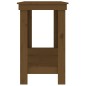 vidaXL Banco de trabajo madera maciza de pino marrón miel 140x50x80 cm vidaXL Banco de trabajo madera maciza de pino marrón miel 140x50x80 cm
