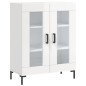 vidaXL Aparador alto madera contrachapada blanco brillo 69,5x34x180 cm vidaXL Aparador alto madera contrachapada blanco brillo 69,5x34x180 cm