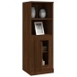 vidaXL Aparador alto madera contrachapada roble marrón 36x35,5x103,5cm vidaXL Aparador alto madera contrachapada roble marrón 36x35,5x103,5cm