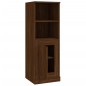 vidaXL Aparador alto madera contrachapada roble marrón 36x35,5x103,5cm vidaXL Aparador alto madera contrachapada roble marrón 36x35,5x103,5cm