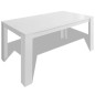 vidaXL Mesa de comedor blanca 140x80x75 cm vidaXL Mesa de comedor blanca 140x80x75 cm