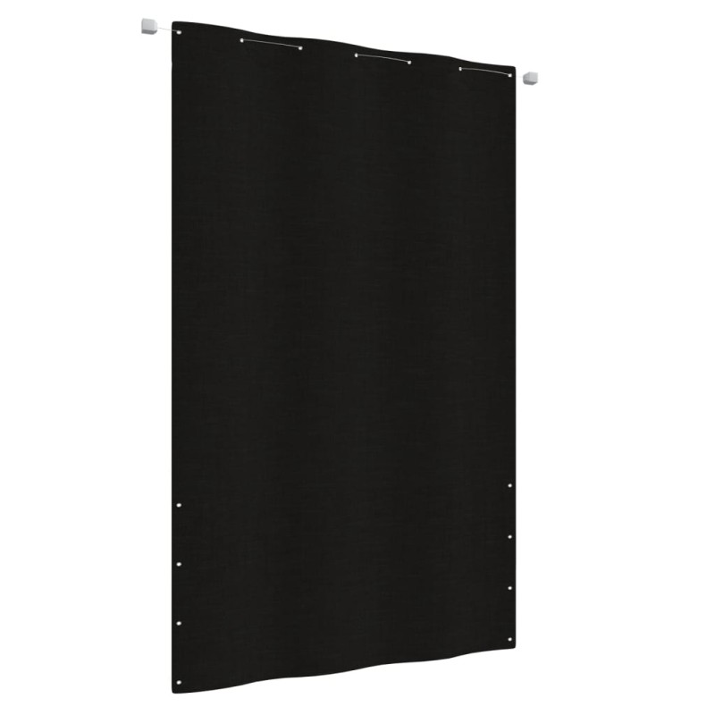 vidaXL Toldo pantalla para balcón de tela oxford negro 140x240 cm vidaXL Toldo pantalla para balcón de tela oxford negro 140x240 cm