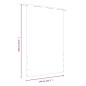 vidaXL Toldo pantalla para balcón de tela oxford negro 140x240 cm vidaXL Toldo pantalla para balcón de tela oxford negro 140x240 cm