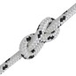 vidaXL Cuerda trenzada poliéster 8 mm 250 m blanco vidaXL Cuerda trenzada poliéster 8 mm 250 m blanco