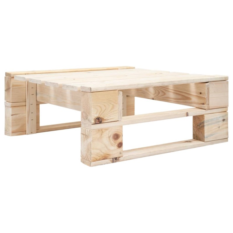 vidaXL Otomana de palés para jardín madera vidaXL Otomana de palés para jardín madera