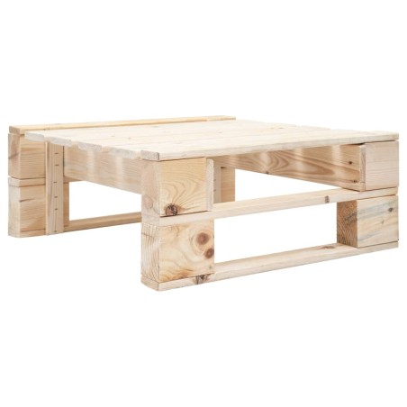 vidaXL Otomana de palés para jardín madera