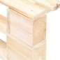 vidaXL Otomana de palés para jardín madera vidaXL Otomana de palés para jardín madera