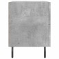 vidaXL Mesita noche 2 uds madera ingeniería gris hormigón 40x35x47,5cm vidaXL Mesita noche 2 uds madera ingeniería gris hormigón 40x35x47,5cm