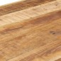 vidaXL Mesa de comedor madera maciza de mango rugosa 200x100x75 cm vidaXL Mesa de comedor madera maciza de mango rugosa 200x100x75 cm