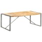 vidaXL Mesa de comedor madera maciza de mango rugosa 200x100x75 cm vidaXL Mesa de comedor madera maciza de mango rugosa 200x100x75 cm