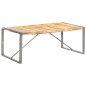 vidaXL Mesa de comedor madera maciza de mango rugosa 200x100x75 cm vidaXL Mesa de comedor madera maciza de mango rugosa 200x100x75 cm