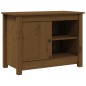 vidaXL Mueble de TV madera maciza de pino marrón miel 70x36,5x52 cm vidaXL Mueble de TV madera maciza de pino marrón miel 70x36,5x52 cm