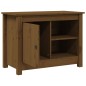 vidaXL Mueble de TV madera maciza de pino marrón miel 70x36,5x52 cm vidaXL Mueble de TV madera maciza de pino marrón miel 70x36,5x52 cm