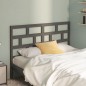 vidaXL Cabecero de cama madera maciza de pino gris 166x4x100 cm vidaXL Cabecero de cama madera maciza de pino gris 166x4x100 cm