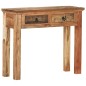 vidaXL Mesa consola madera de acacia y madera reciclada 90,5x30x75cm vidaXL Mesa consola madera de acacia y madera reciclada 90,5x30x75cm