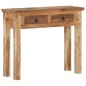 vidaXL Mesa consola madera de acacia y madera reciclada 90,5x30x75cm vidaXL Mesa consola madera de acacia y madera reciclada 90,5x30x75cm