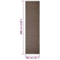 vidaXL Alfombra de sisal natural marrón 80x300 cm vidaXL Alfombra de sisal natural marrón 80x300 cm