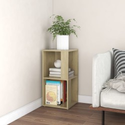 vidaXL Mueble de esquina madera contrachapada roble Sonoma 33x33x67 cm