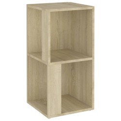 vidaXL Mueble de esquina madera contrachapada roble Sonoma 33x33x67 cm