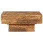 vidaXL Mesa de centro de madera maciza reciclada 70x70x30 cm vidaXL Mesa de centro de madera maciza reciclada 70x70x30 cm