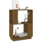 vidaXL Estantería/divisor espacios madera pino marrón miel 51x25x70cm vidaXL Estantería/divisor espacios madera pino marrón miel 51x25x70cm