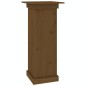 vidaXL Soporte para plantas madera maciza pino marrón miel 40x40x90 cm