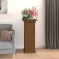 vidaXL Soporte para plantas madera maciza pino marrón miel 40x40x90 cm