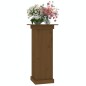 vidaXL Soporte para plantas madera maciza pino marrón miel 40x40x90 cm