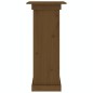 vidaXL Soporte para plantas madera maciza pino marrón miel 40x40x90 cm