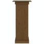 vidaXL Soporte para plantas madera maciza pino marrón miel 40x40x90 cm