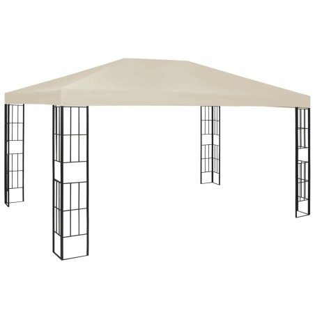 vidaXL Cenador color crema 3x4 m