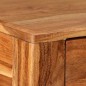 vidaXL Mesa consola de madera maciza 118x30x80 cm vidaXL Mesa consola de madera maciza 118x30x80 cm