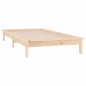 vidaXL Estructura de cama con LED madera maciza 90x200 cm vidaXL Estructura de cama con LED madera maciza 90x200 cm