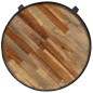 vidaXL Mesita auxiliar redonda de madera de teca reciclada vidaXL Mesita auxiliar redonda de madera de teca reciclada